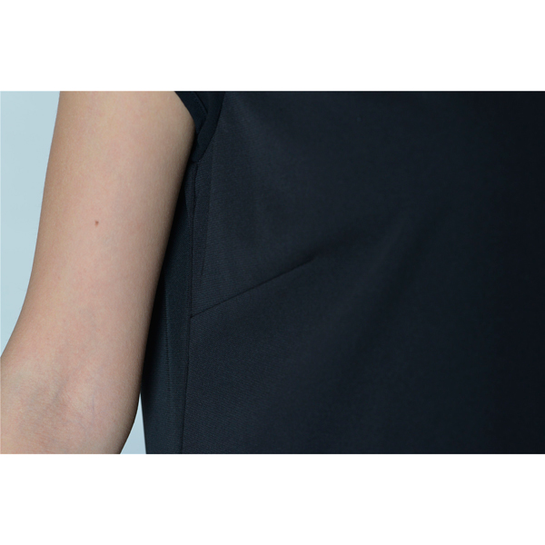 SY007-10撞壓折短袖連衣裙細節圖 SY007-10撞壓折短袖連衣裙細節圖